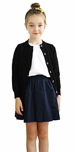 Girls Cotton Knit Cardigan