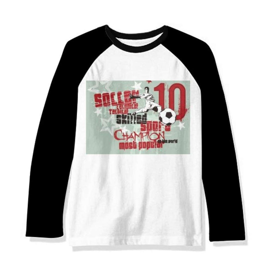 Boys Raglan Long Sleeve Tee