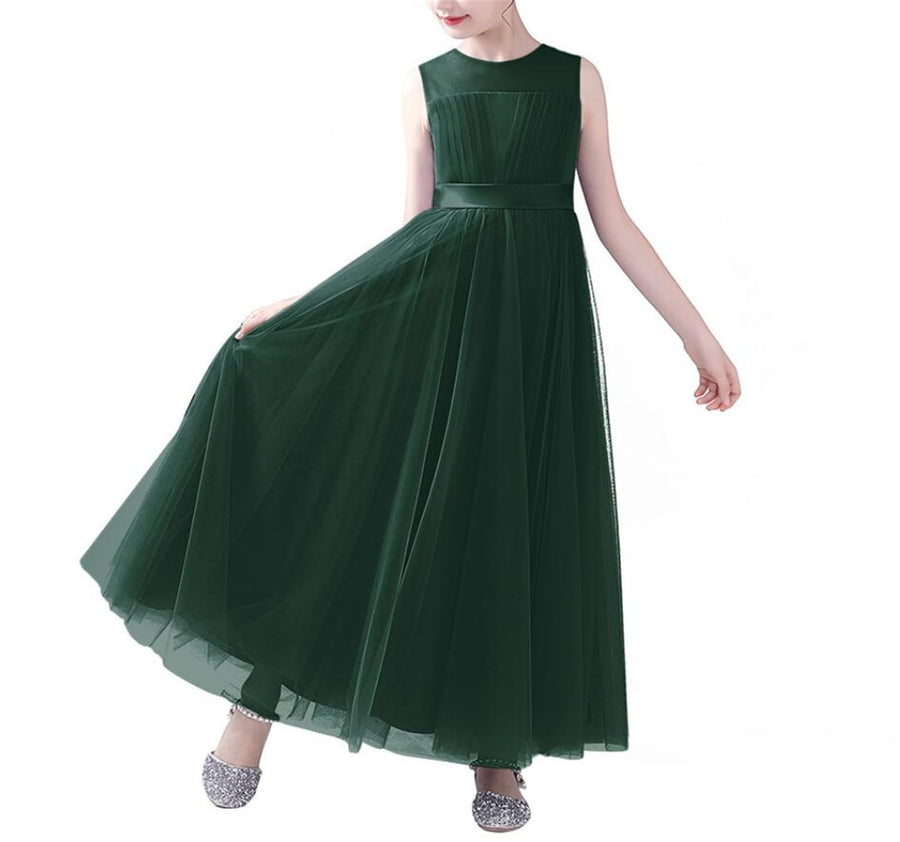Girls Tulle Princess Dress