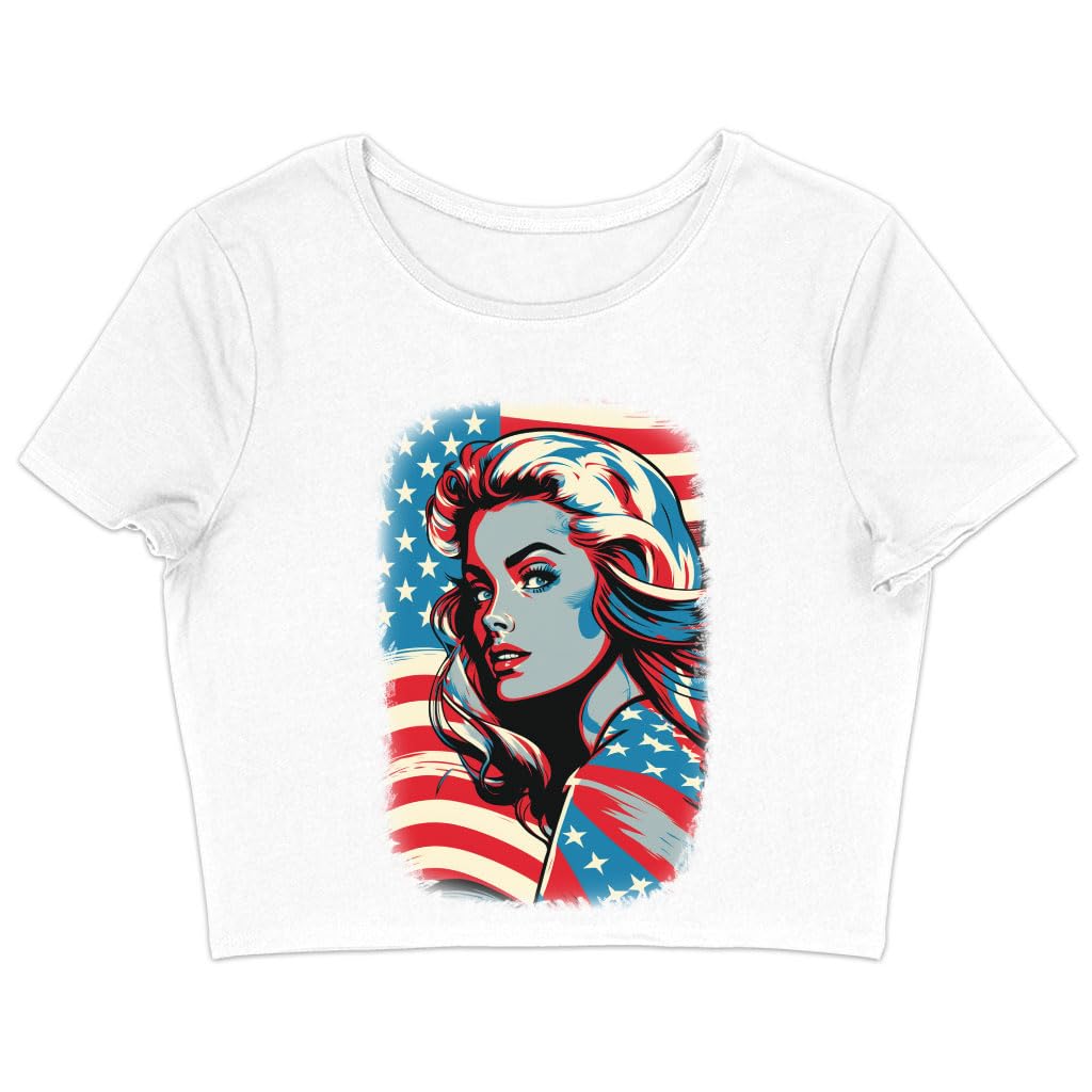Girls Cropped T-Shirt