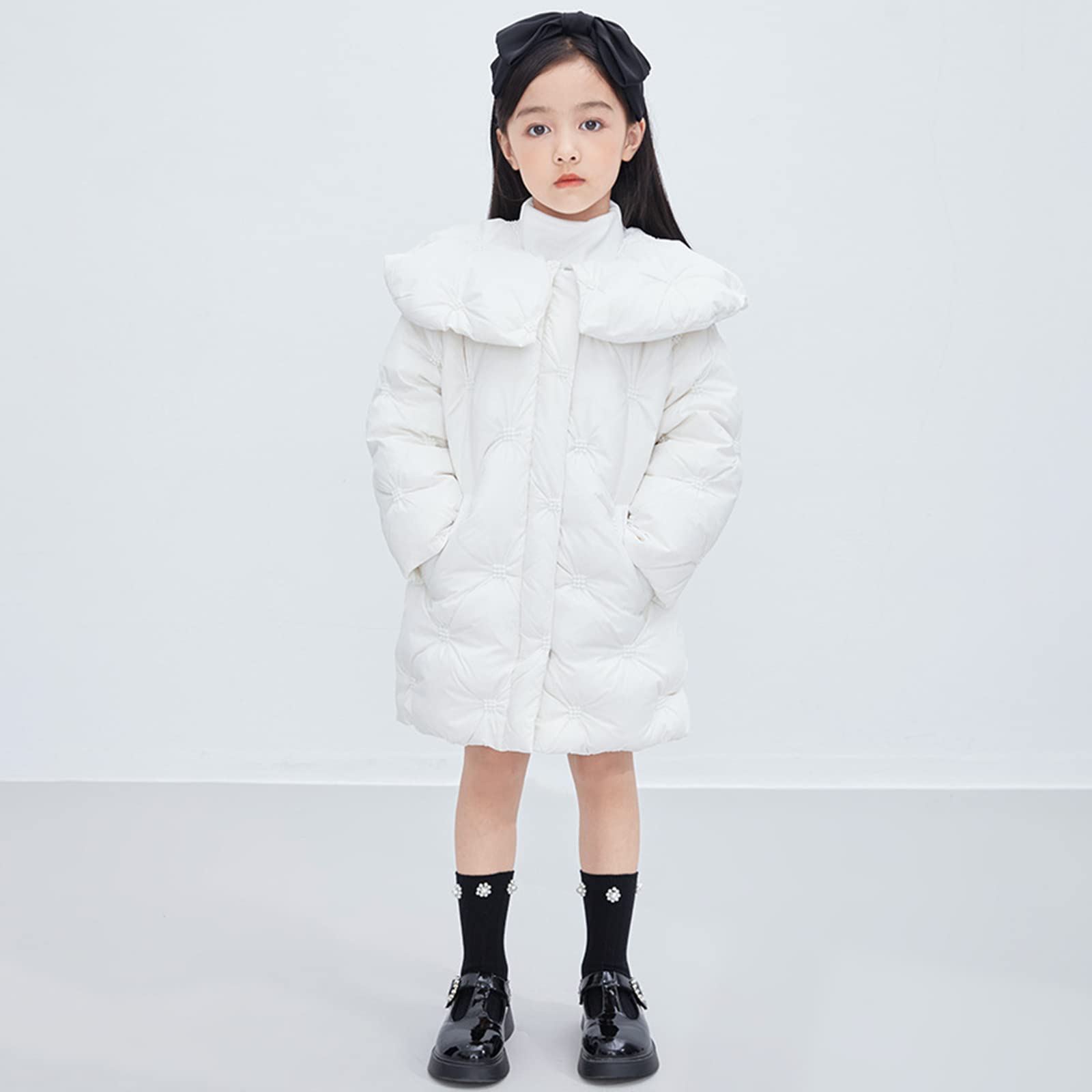 Girls Duck Down Winter Jacket