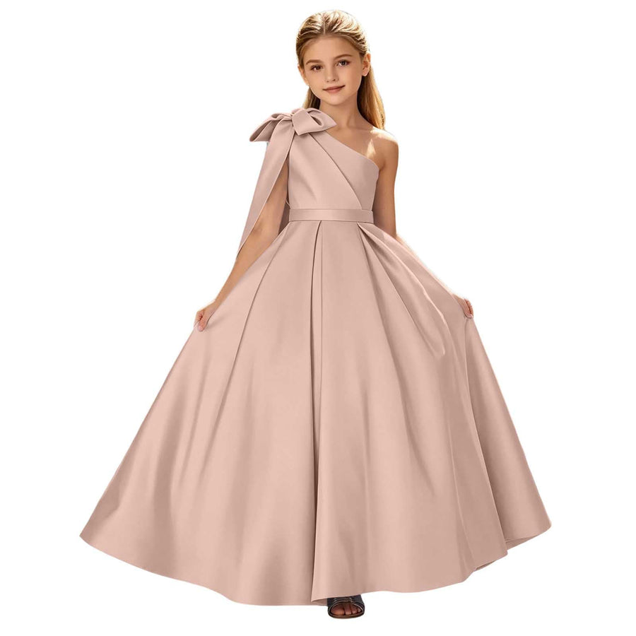 Girls One Shoulder Party Dress