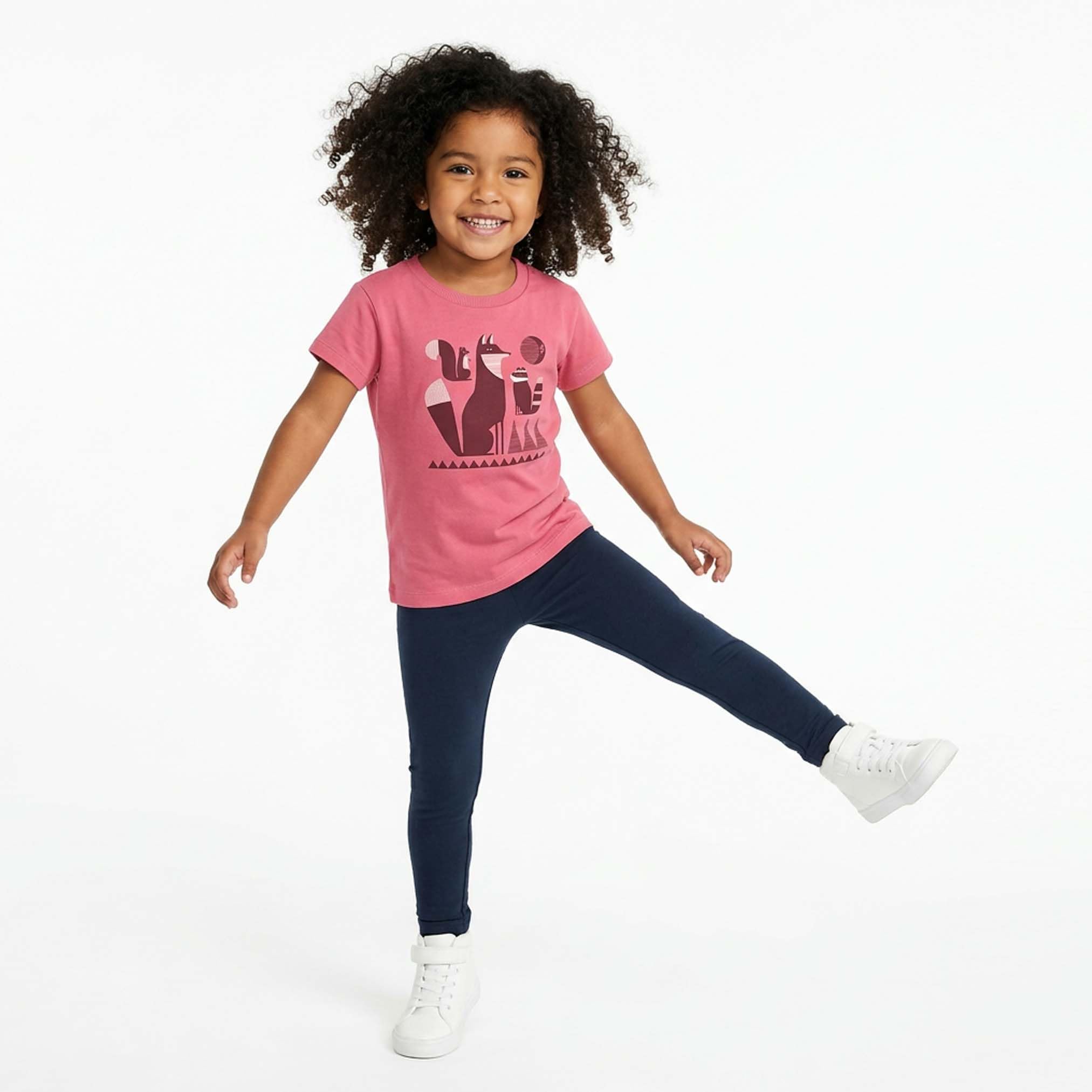 Girls Cotton Leggings Set