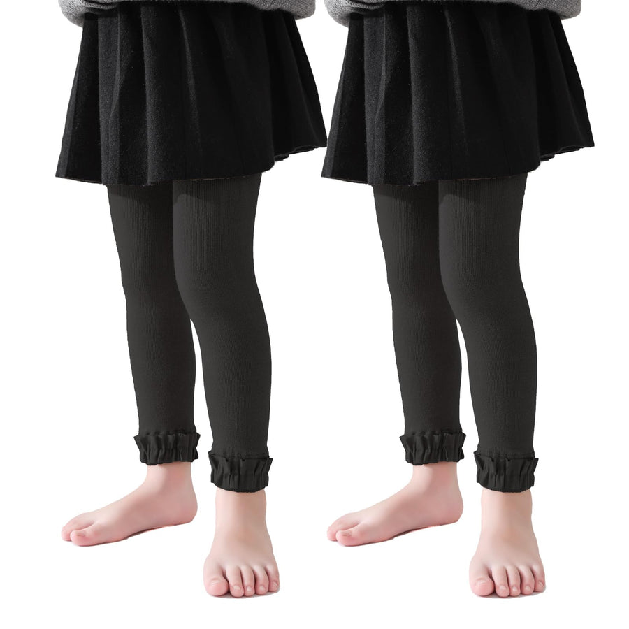 Baby Ruffle Cotton Leggings Set