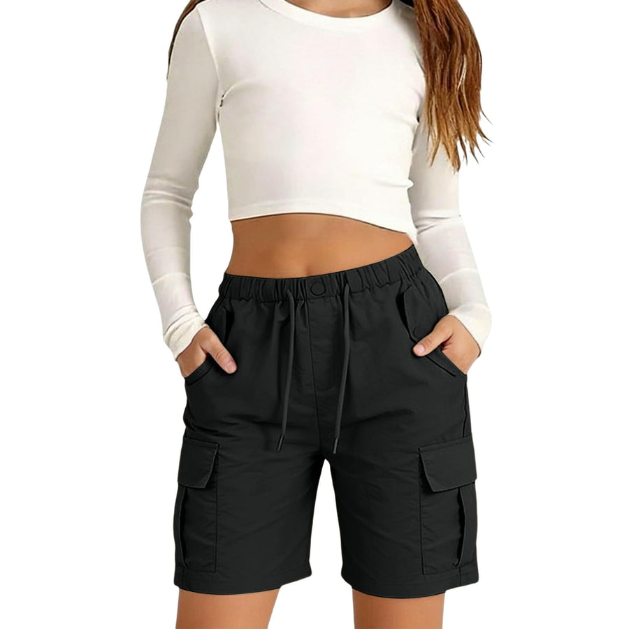 Girls Cotton Cargo Shorts