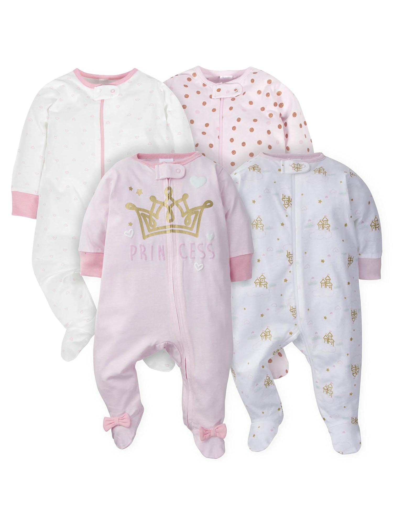 Baby Girl Onesie & Sleepwear Set