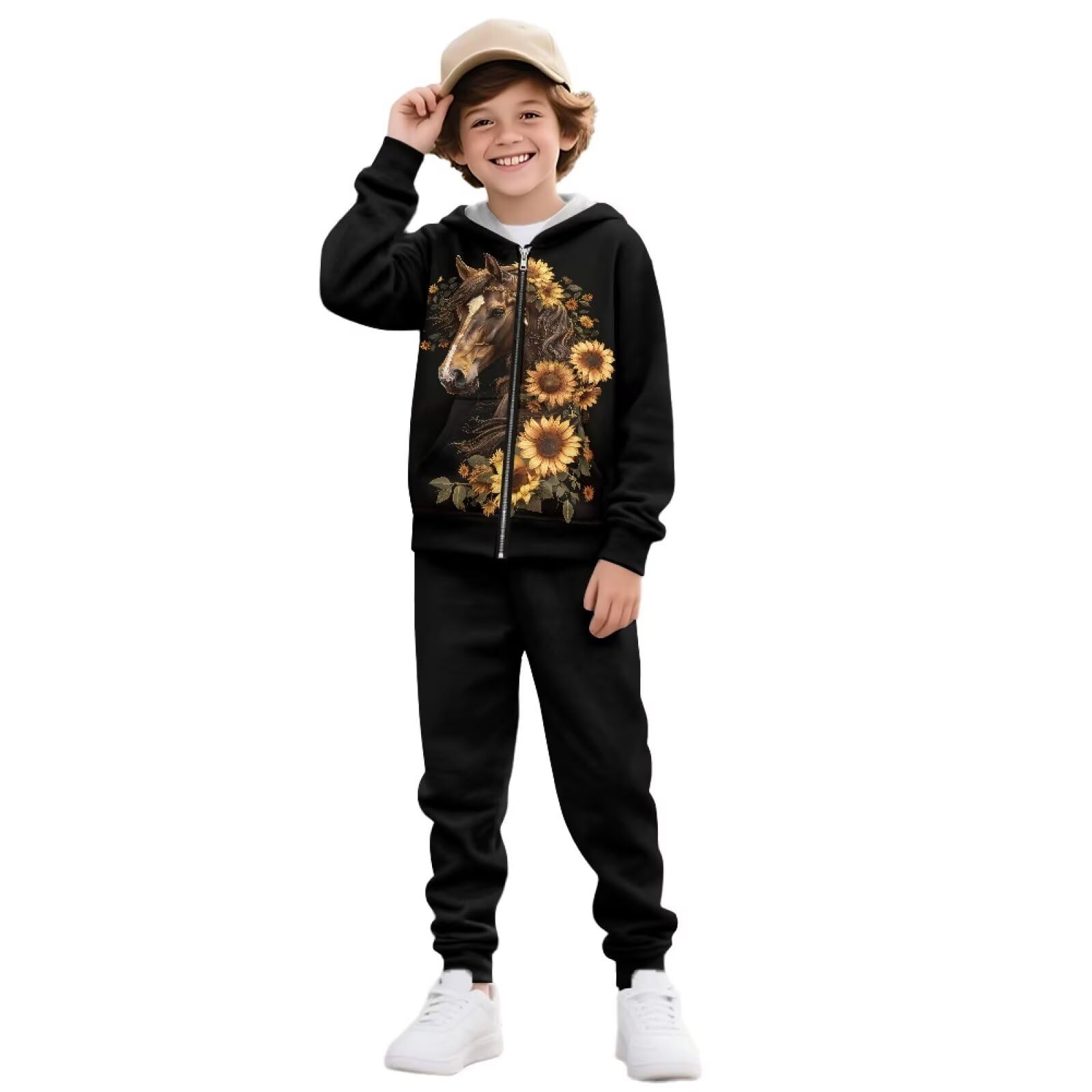 Boys Hoodie & Jogger Set