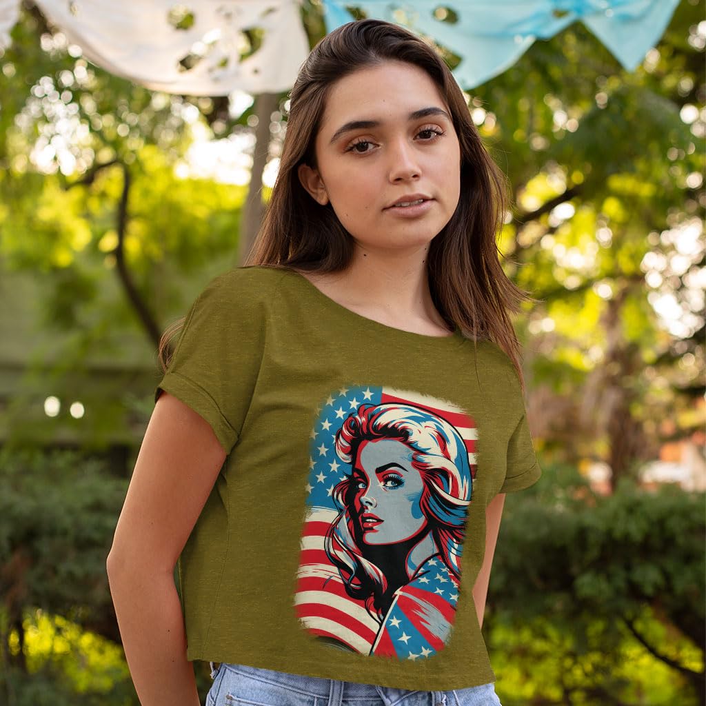 Girls Cropped T-Shirt