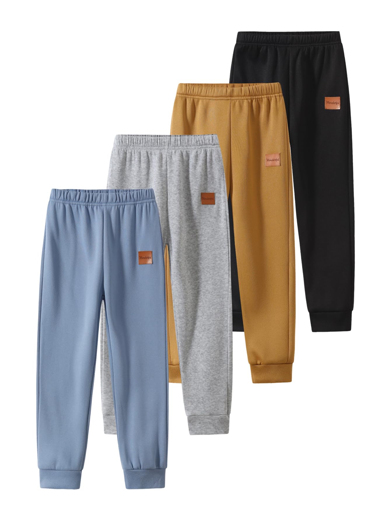 Boys Fleece Jogger Pants Set