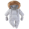 Baby Hooded Winter Romper