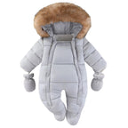 Baby Hooded Winter Romper