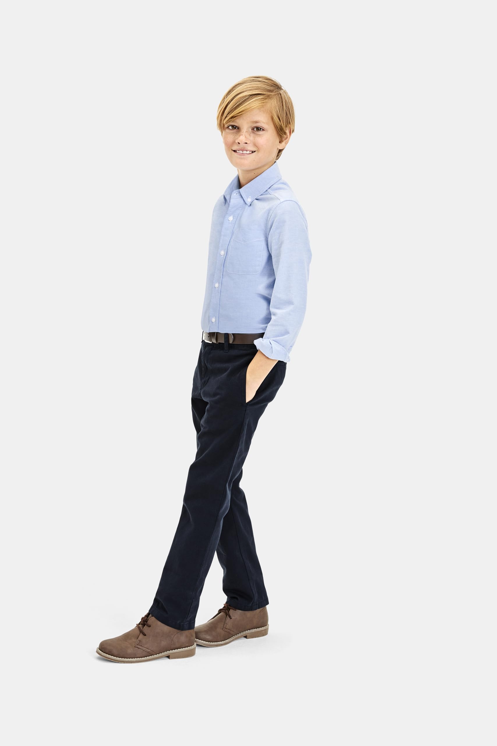 Boys Oxford Button Down Shirt