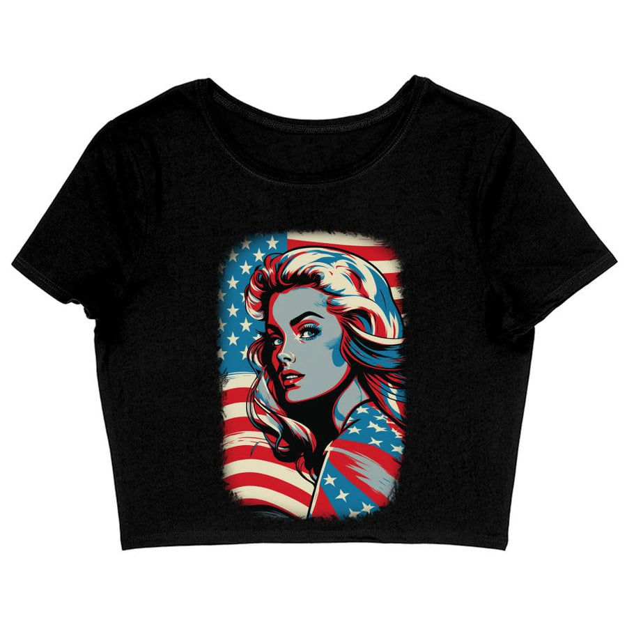 Girls Cropped T-Shirt