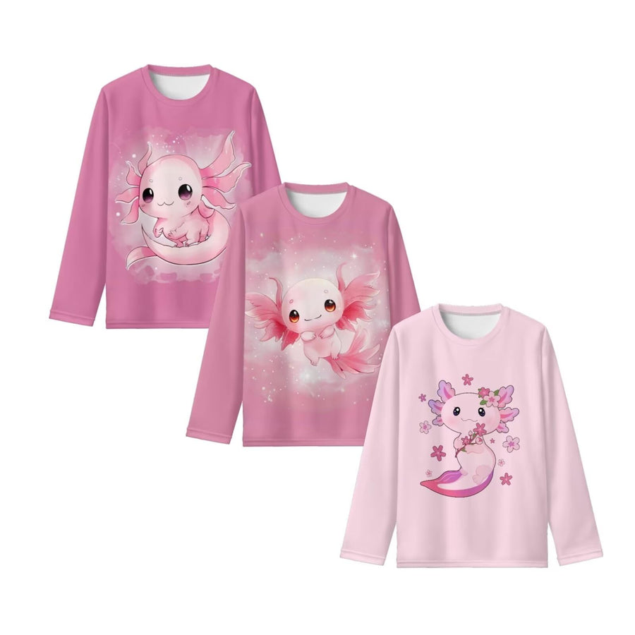 Girls Long Sleeve T-Shirt Set