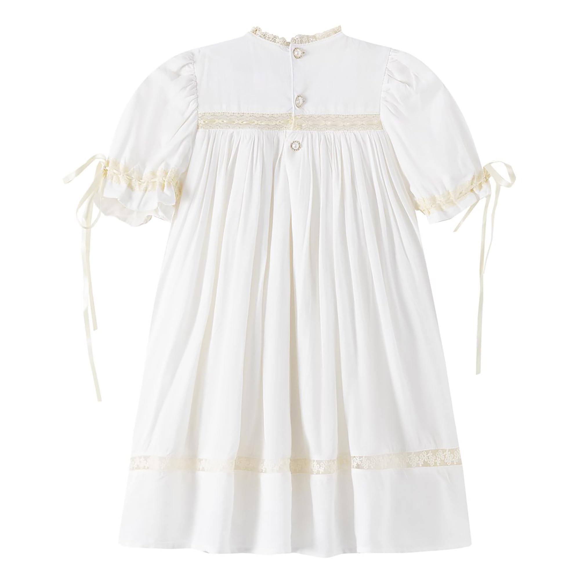 Girls Embroidered Floral Dress