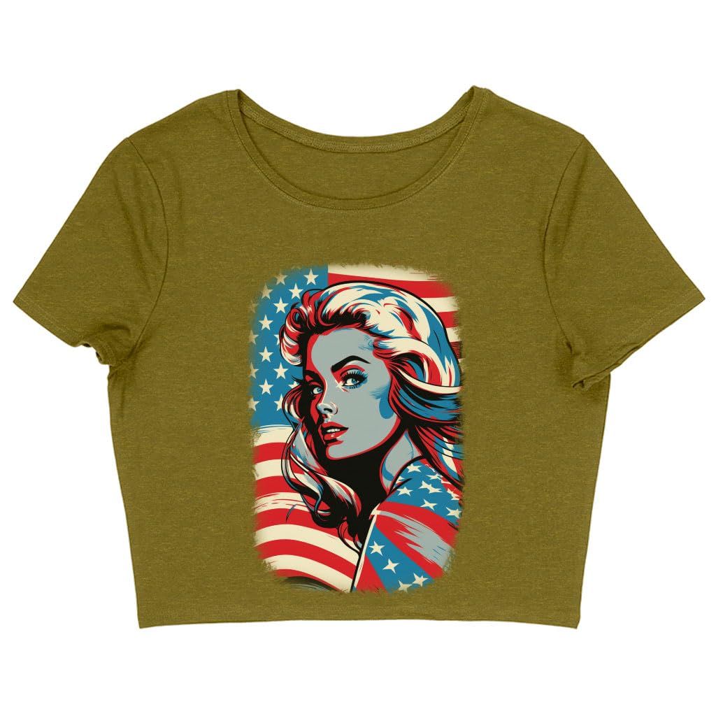 Girls Cropped T-Shirt