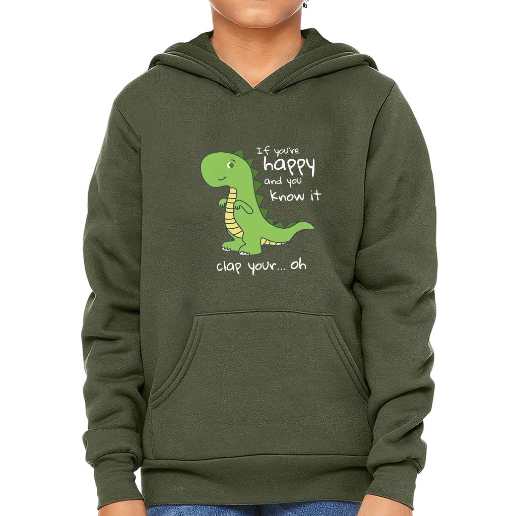 Boys Dinosaur Hoodie