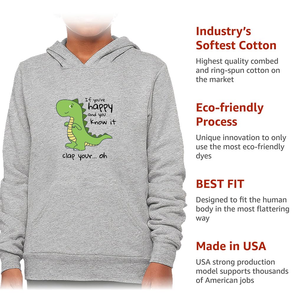 Boys Dinosaur Hoodie