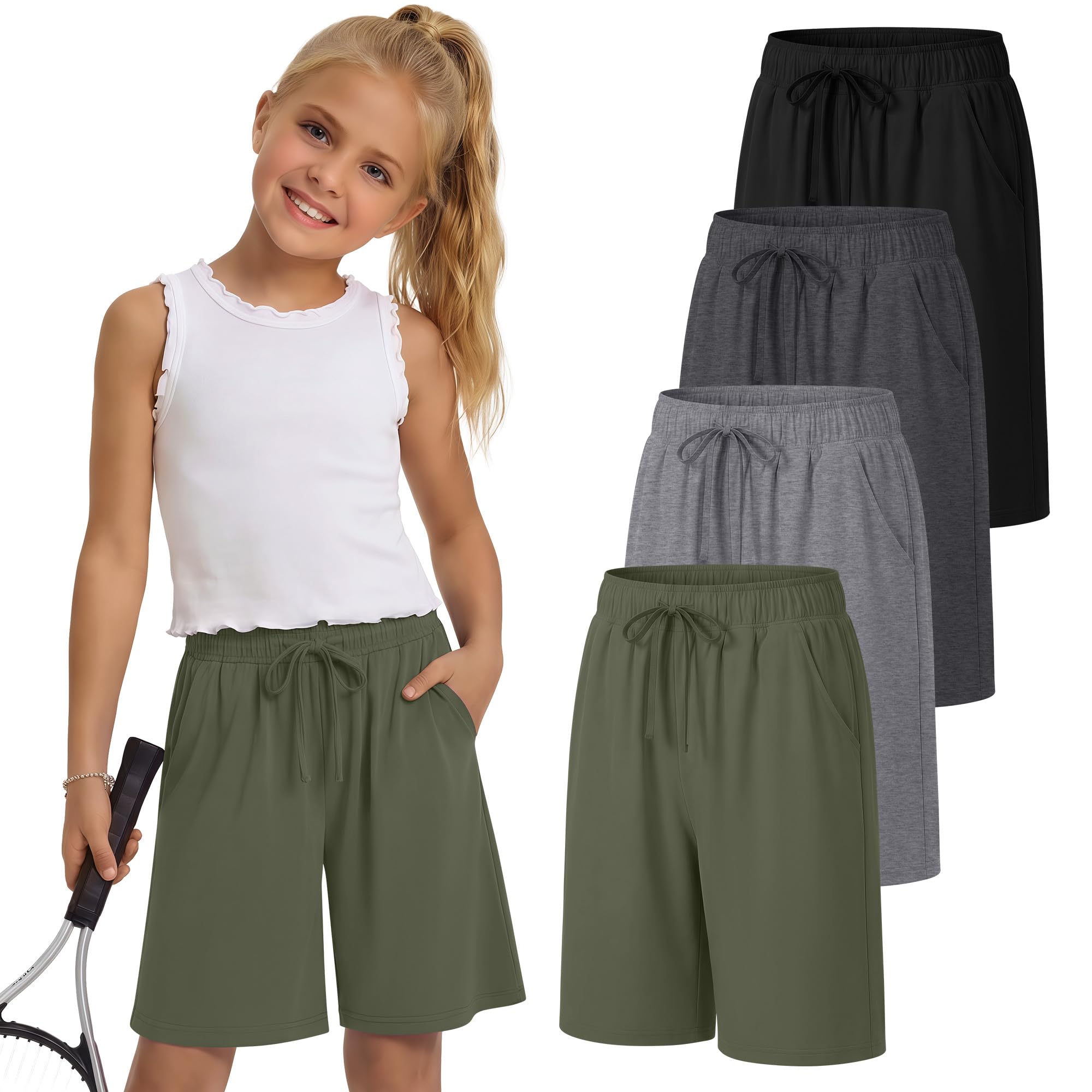 Girls Bermuda Shorts Set