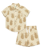 Baby Boy Shirt & Shorts Set