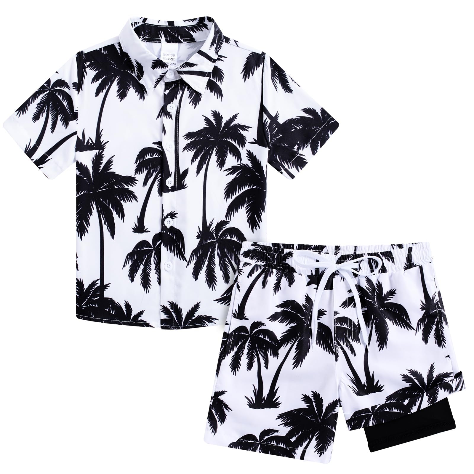 Boys Tropical Short Set