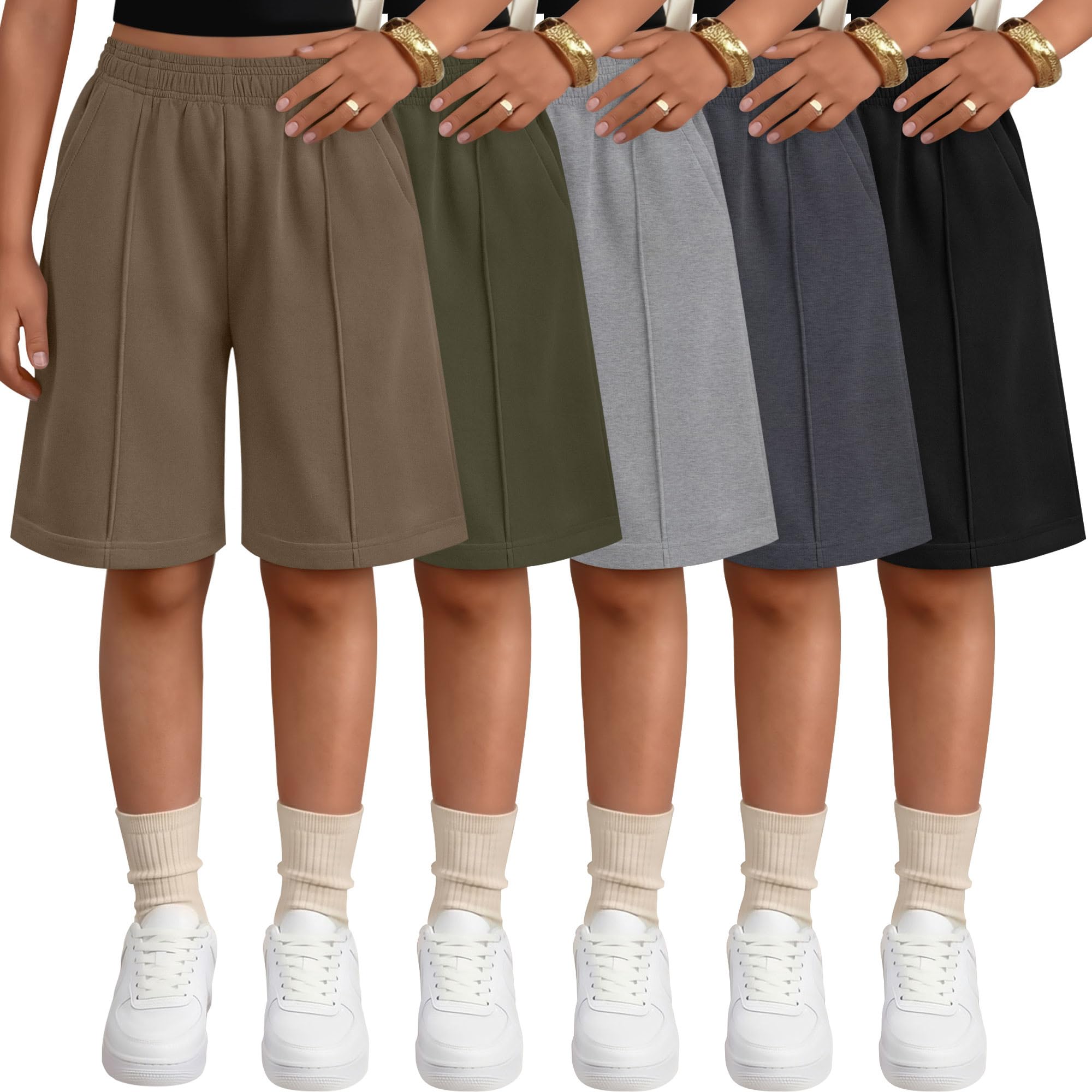 Girls Bermuda Shorts Set