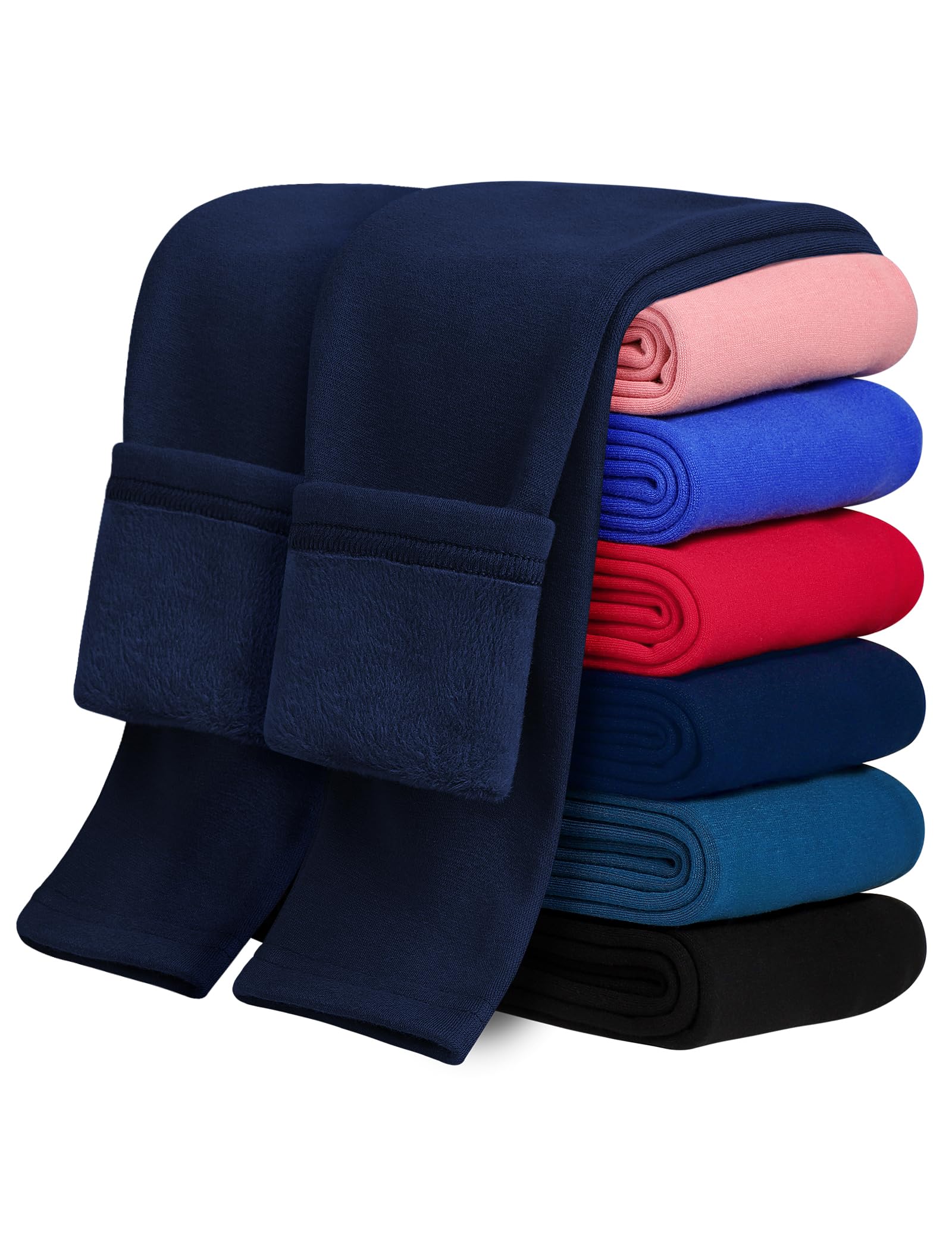 Girls Fleece Lined Leggings Set