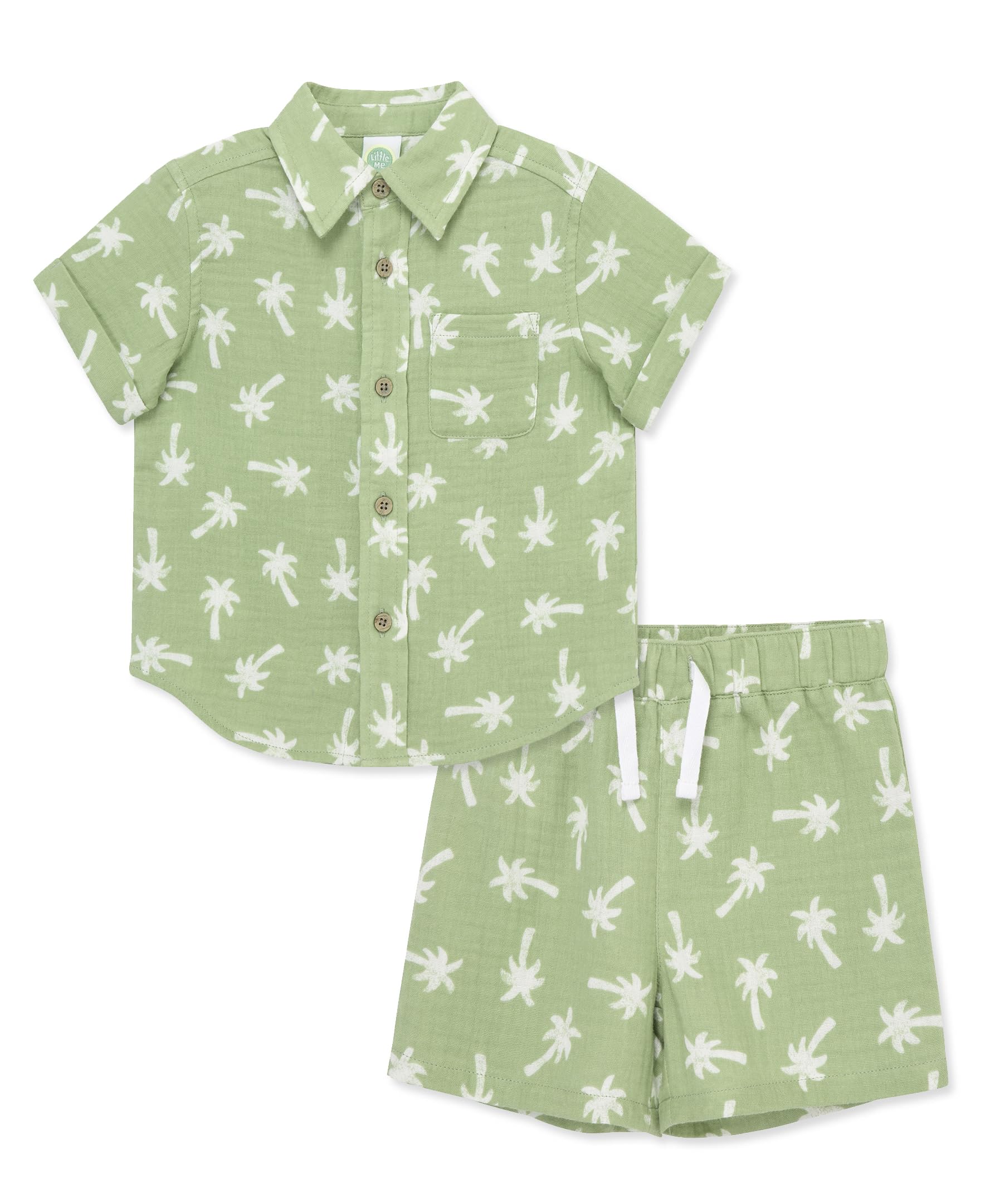Baby Boy Shirt & Shorts Set