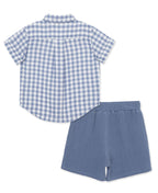 Baby Boy Shirt & Shorts Set