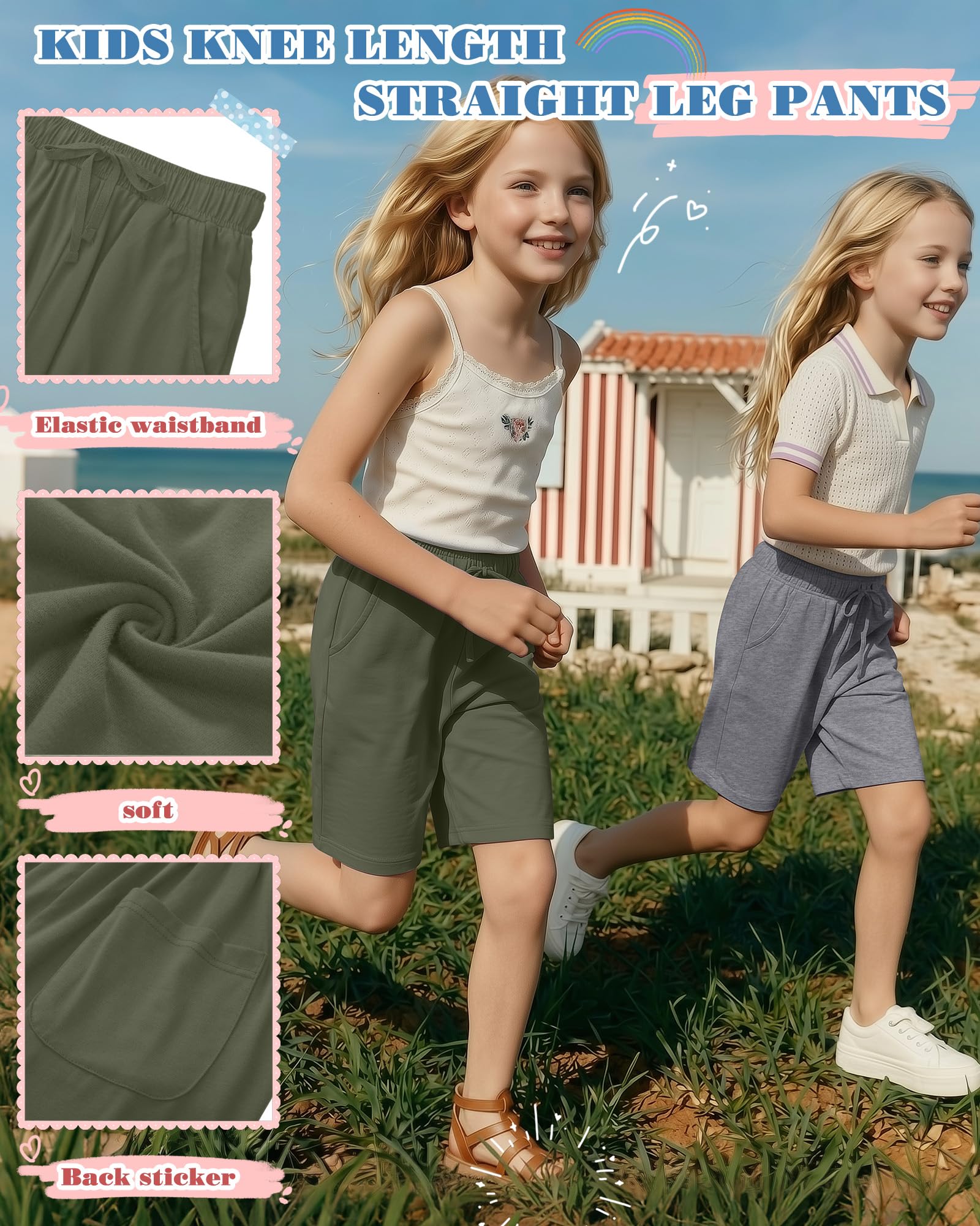 Girls Bermuda Shorts Set