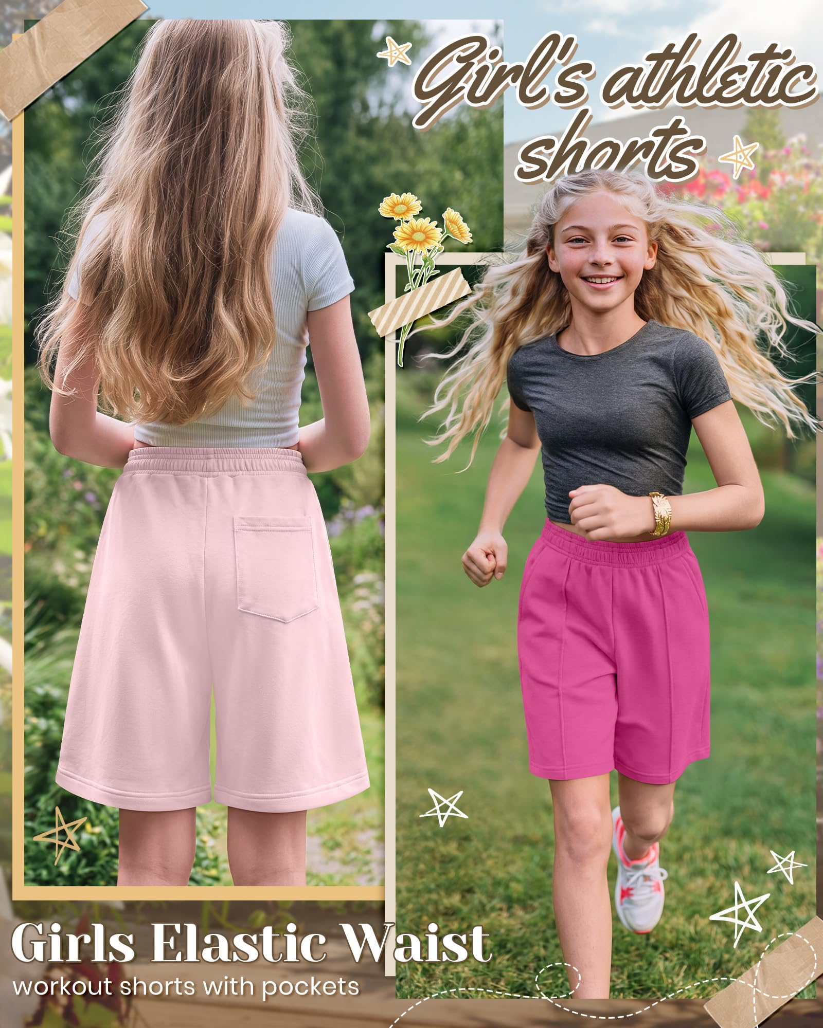 Girls Bermuda Shorts Set