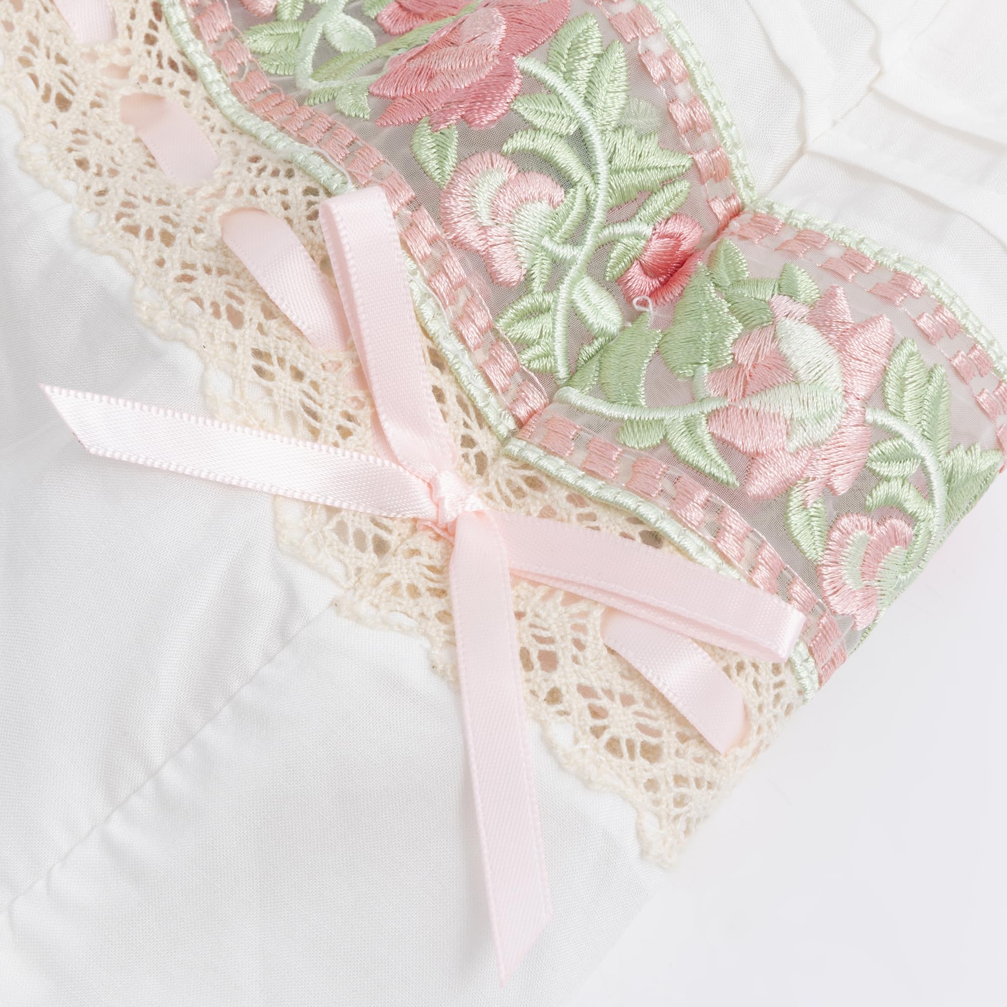 Girls Embroidered Floral Dress