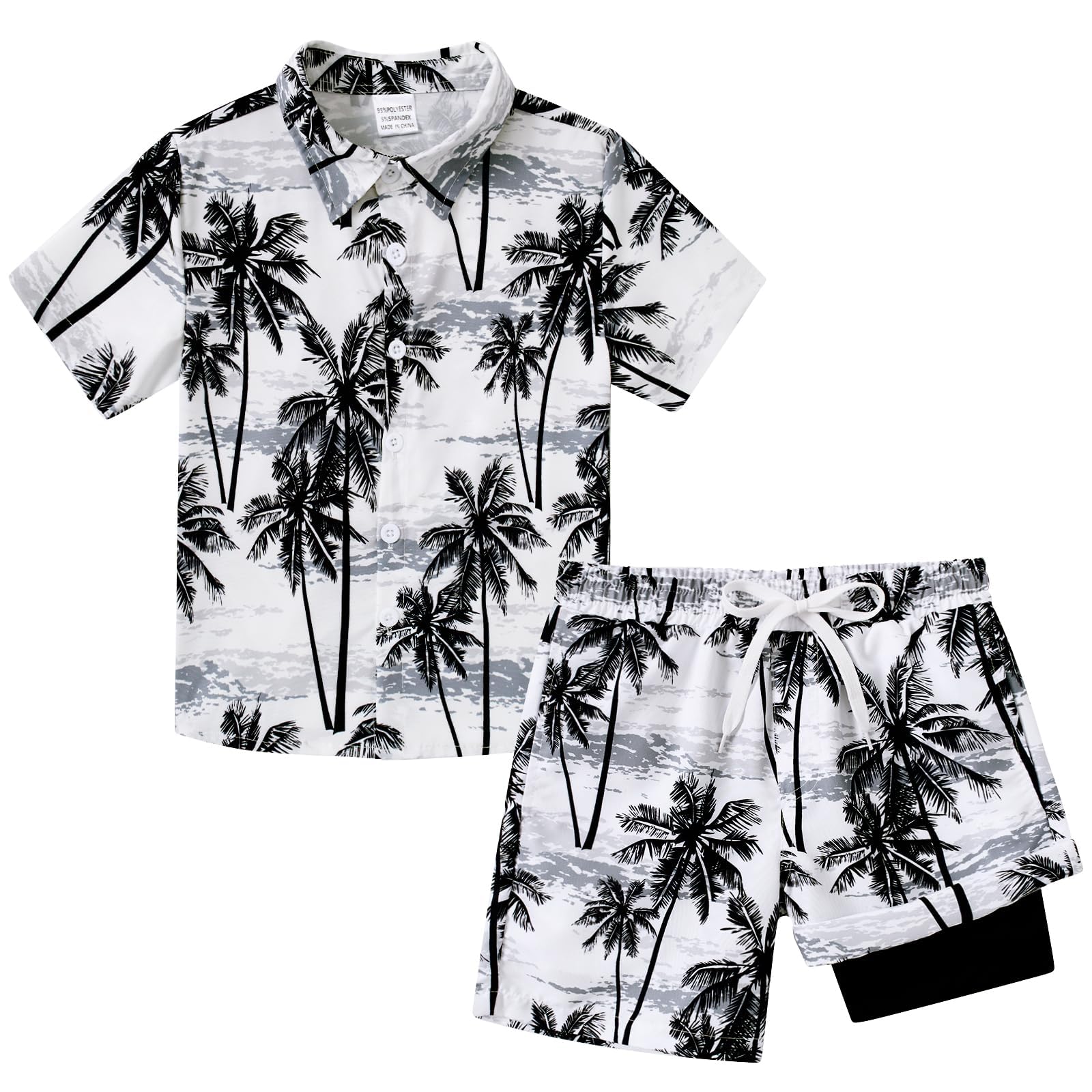 Boys Tropical Short Set