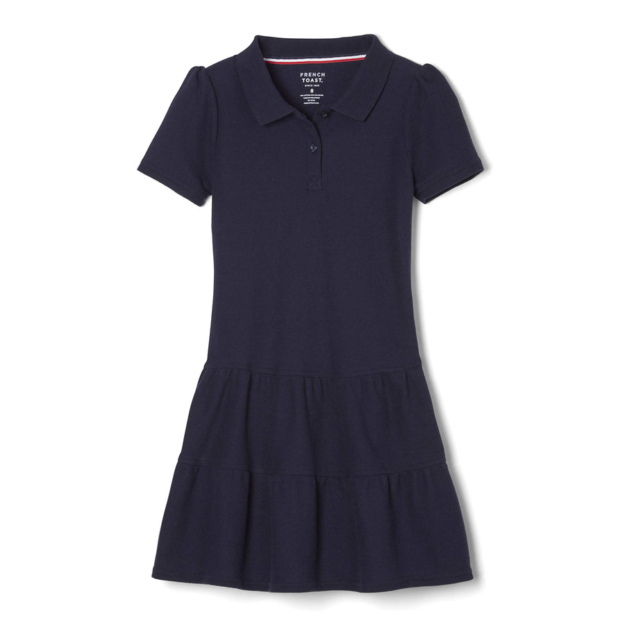 Girls Ruffle Polo Dress