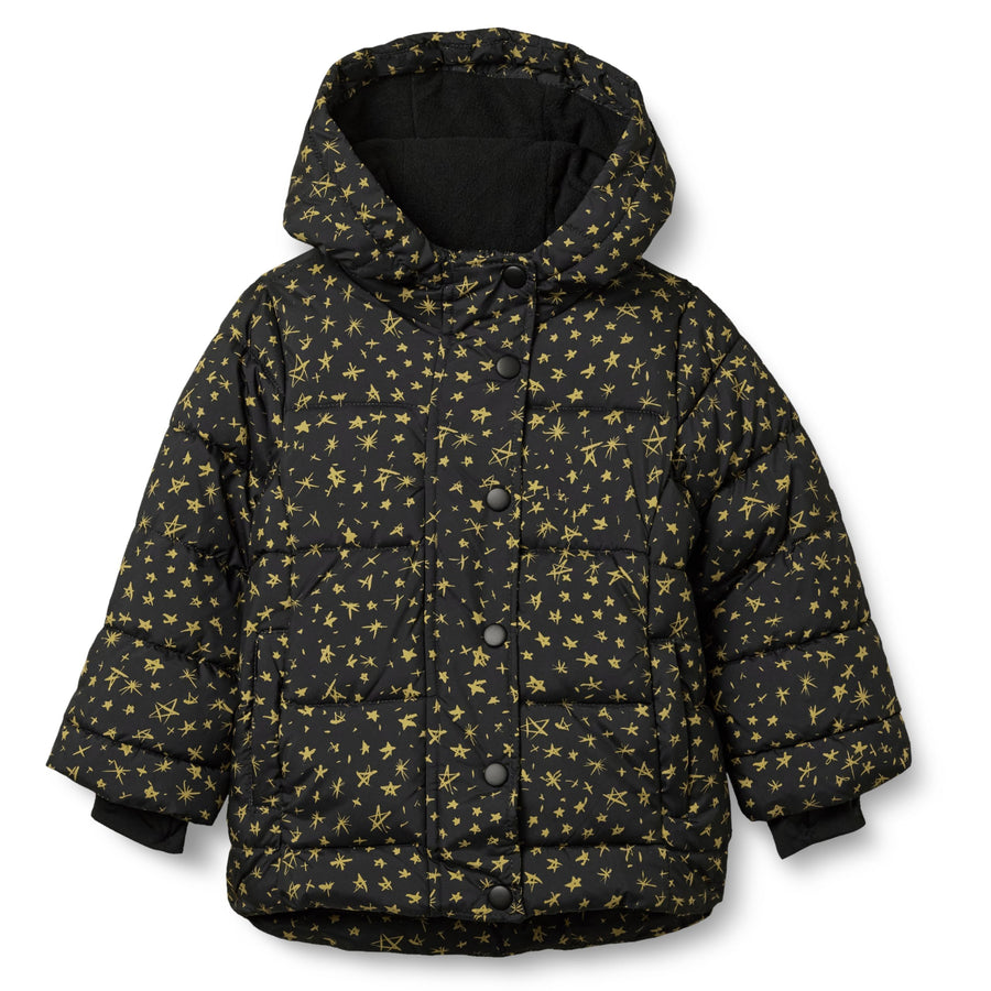Girls Hooded Puffer Coat