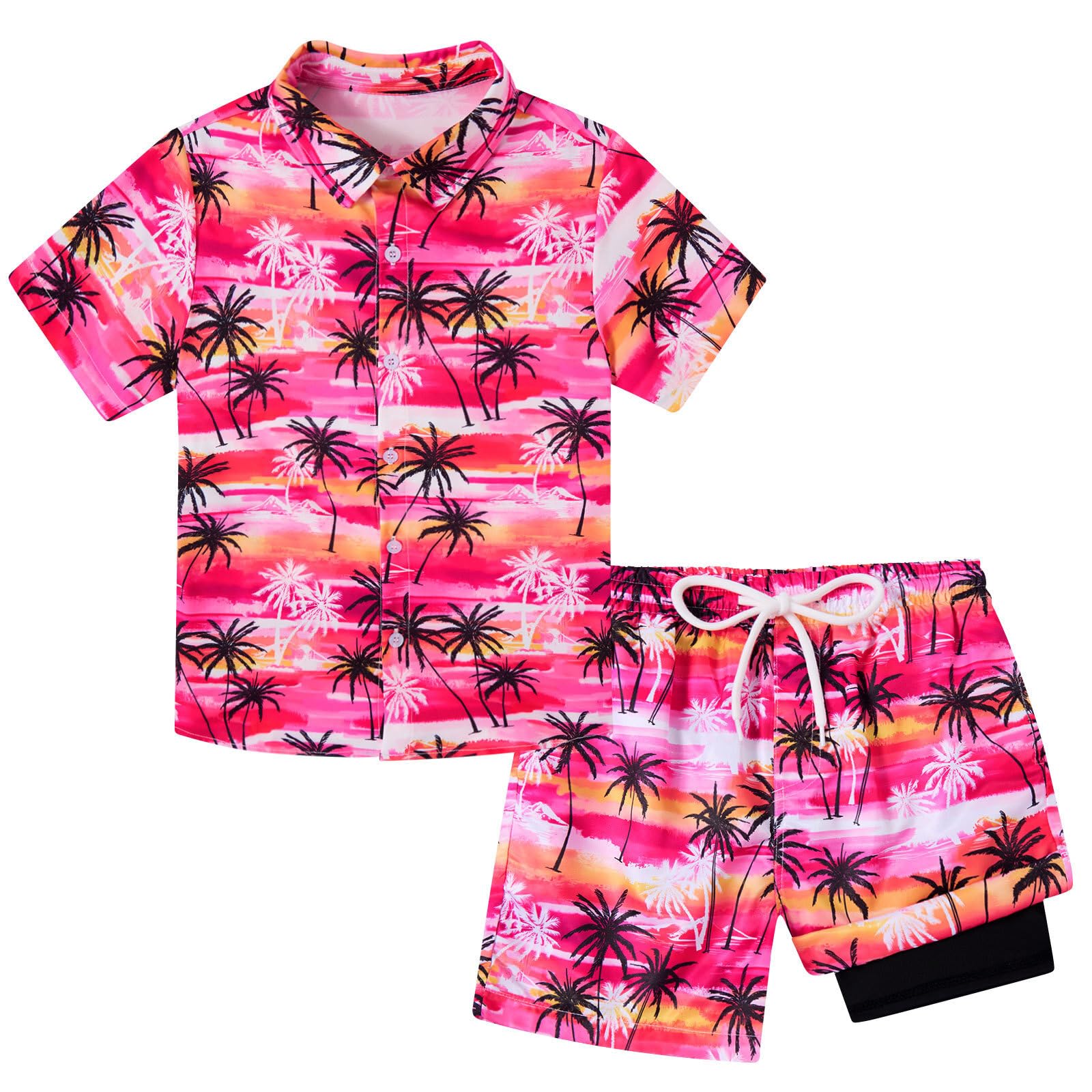 Boys Tropical Short Set