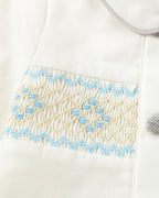 Toddler Boy Smocked Outfit Set