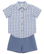 Baby Boy Shirt & Shorts Set