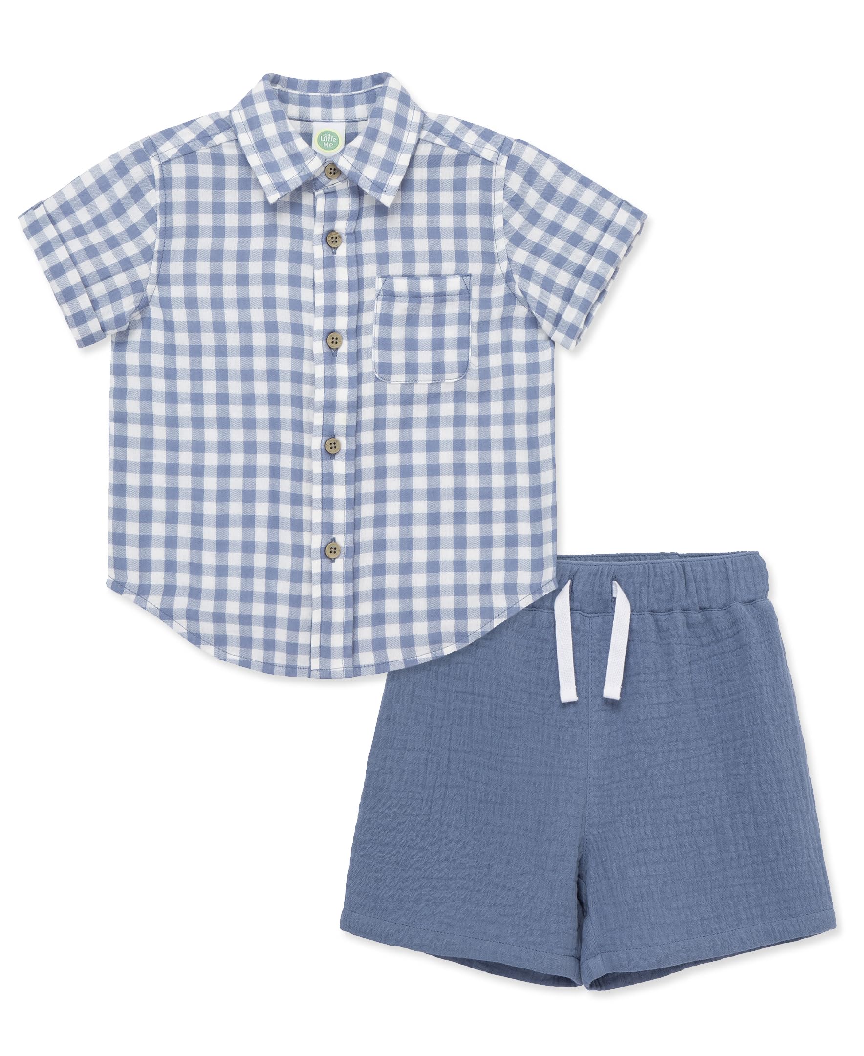 Baby Boy Shirt & Shorts Set