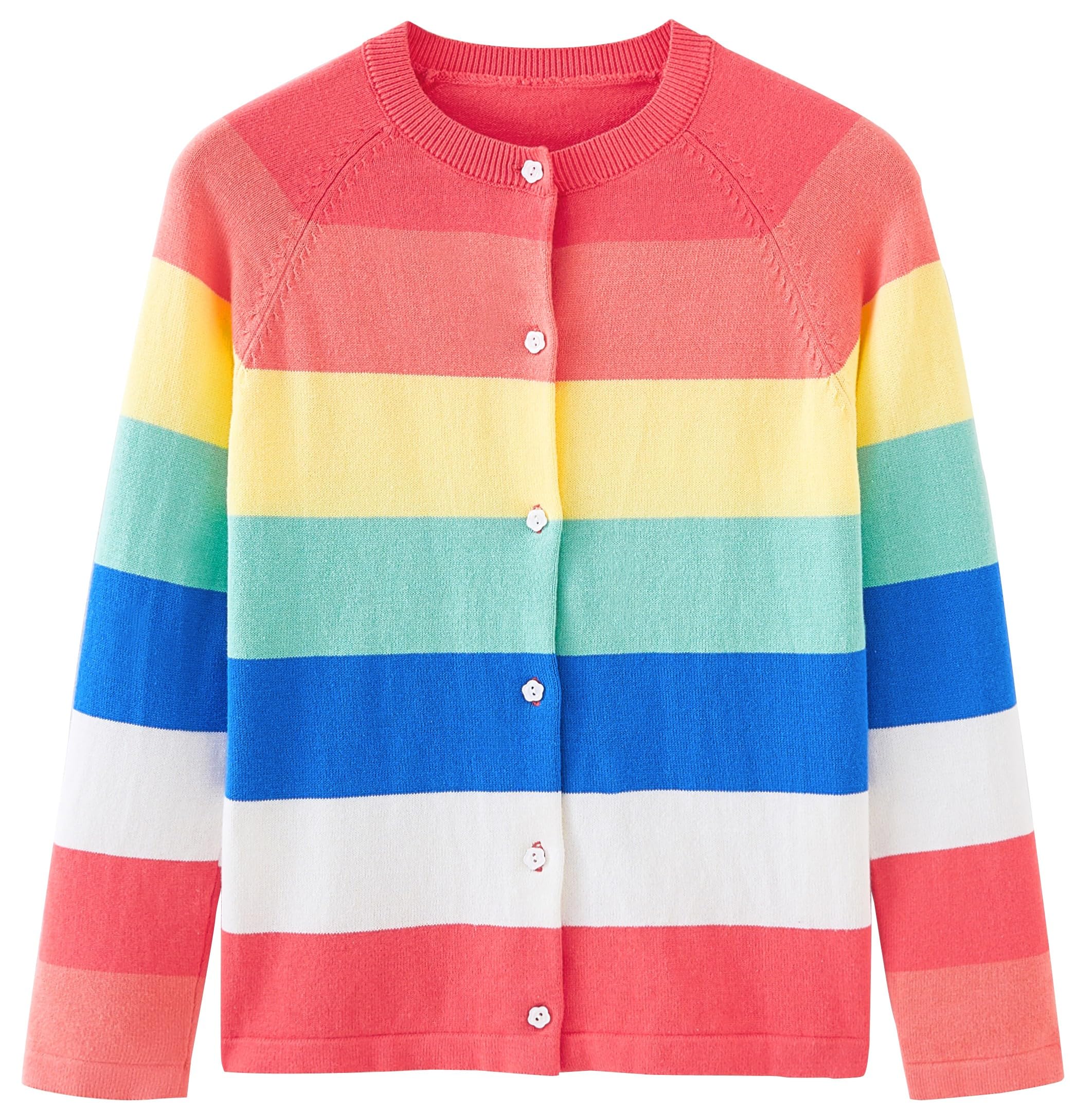 Girls Cotton Knit Cardigan