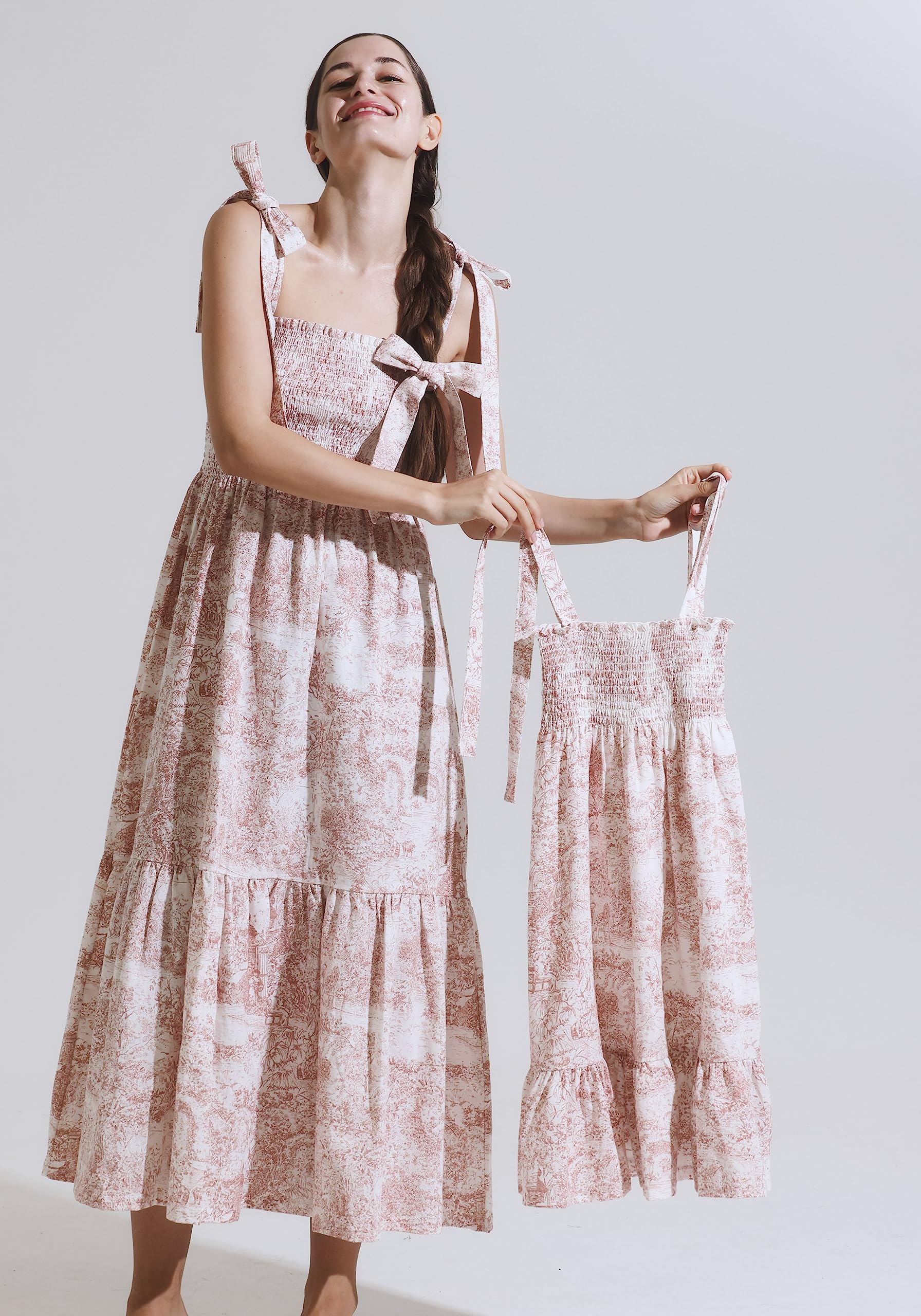 Girls Cotton Sleeveless Dress